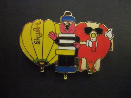 Bertie Bassett luchtballon Skybird special shape